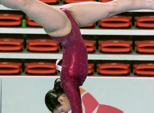 jaw-dropping gymnast youngster which is